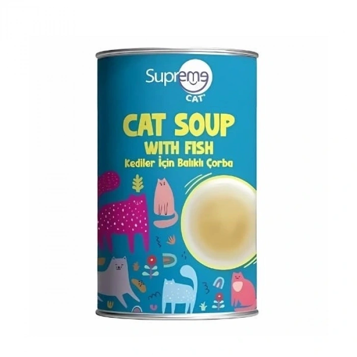 Supreme Cat Ton Balıklı Kedi Çorbası 1 Adet 135 Ml