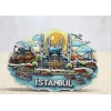 Ahşap İstanbul Temalı Magnet Alk4598