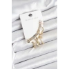 Pirinç Gold Renk Set Küpe
