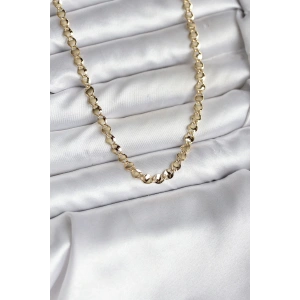 14K Gold Renk Kaplama Zincir Model CM Kadın Kolye