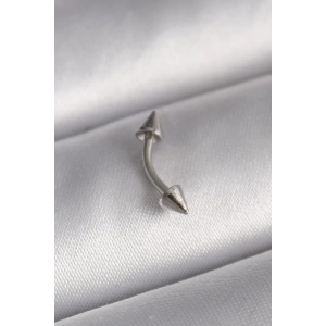 316L Çelik Gümüş Renk Çivi Model Piercing