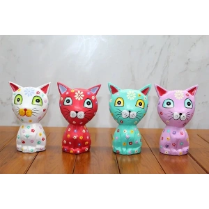 Ahşap Tekli Kedi Polos:15