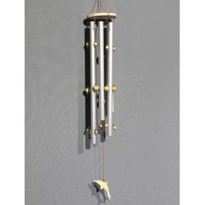 Boncuklu Metal Rüzgar Çanı 3dıarta-28