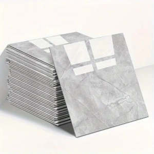 Gri Mermer Desen Duvar Sticker (30*30)