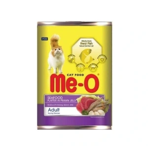 Meo Deniz Lezzetleri Karides Soslu Yetişkin Konserve Kedi Maması 400 Gr