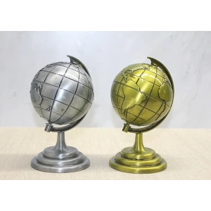 Metal Dünya Küre Alk3471