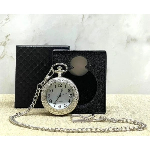 Özel Kutulu Gümüş Köstekli Saat Alk4686