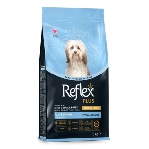Reflex Plus Skin & Coat Somonlu Mini ve Küçük Irk Yetişkin Köpek Maması 3 Kg