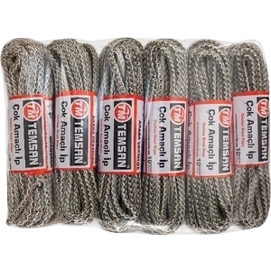 Temsan 10 Mt Çok Amaçlı İp 12li