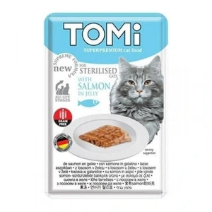 Tomi Somonlu Kısırlaştırılmış Konserve Kedi Maması 85 Gr