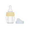 Bambino Biberon Silikon Emzik Mini Cam 30 ml - Sarı