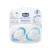 Chicco Physio Silikon Emzik 4m+ 2li - Mavi