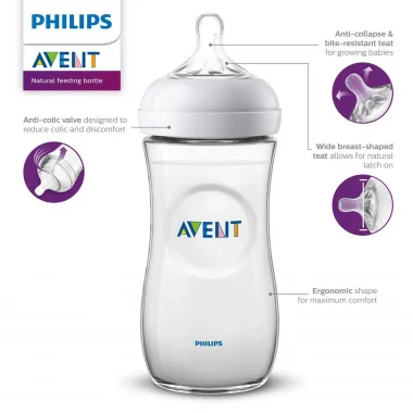 Avent Natural PP Biberon 330ml