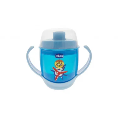 Chicco Bebek Mama Bardağı 180 ml 12+ Ay Mavi