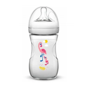 Philips Avent Natural Pelikan Desenli Biberon 260 Ml