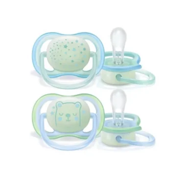 Philips Avent Ultra Air Night Karanlıkta Parlar Gece Emziği 0-6 ay Erkek