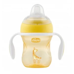 Chicco Yumuşak Uçlu Geçiş Bardağı 4 Ay+ Turuncu
