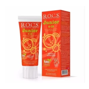 ROCS Junior Meyveli Gökkuşağı Diş Macunu 74 g (6-12 Yaş)