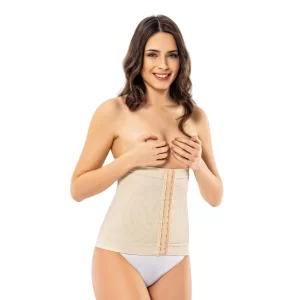 Sema Baby Organik Bambu Agraflı Toparlayıcı Bel Korse - Small