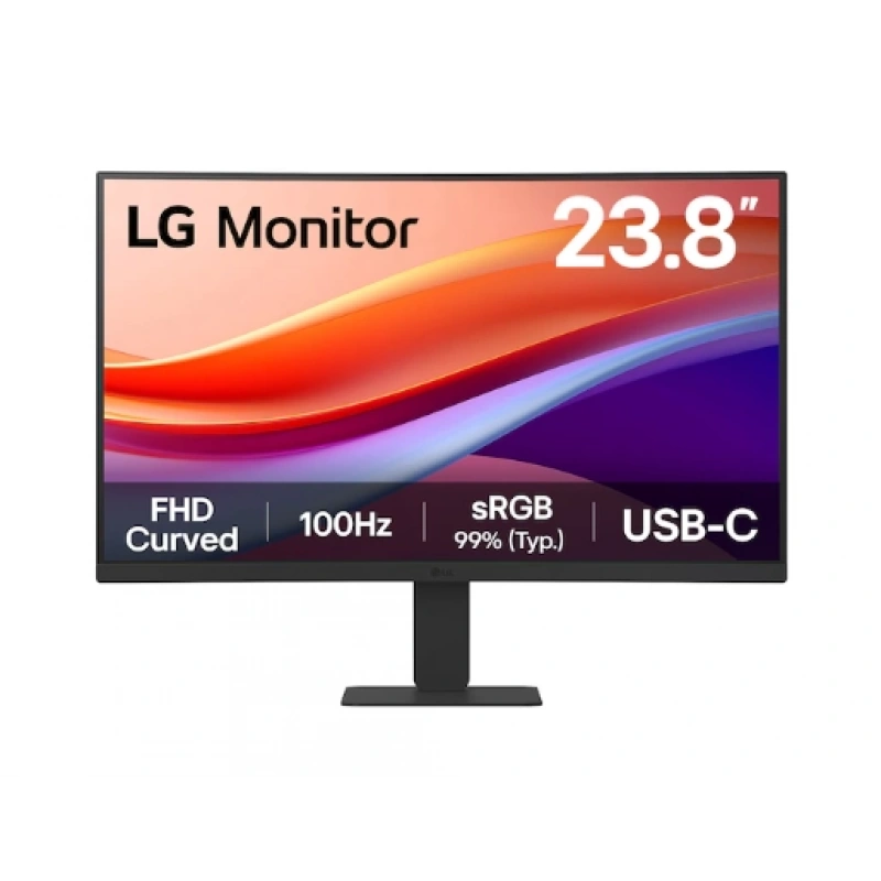 23.8 LG 24U421A-B FHD 5MS 100HZ HDMI USB-C CURVED