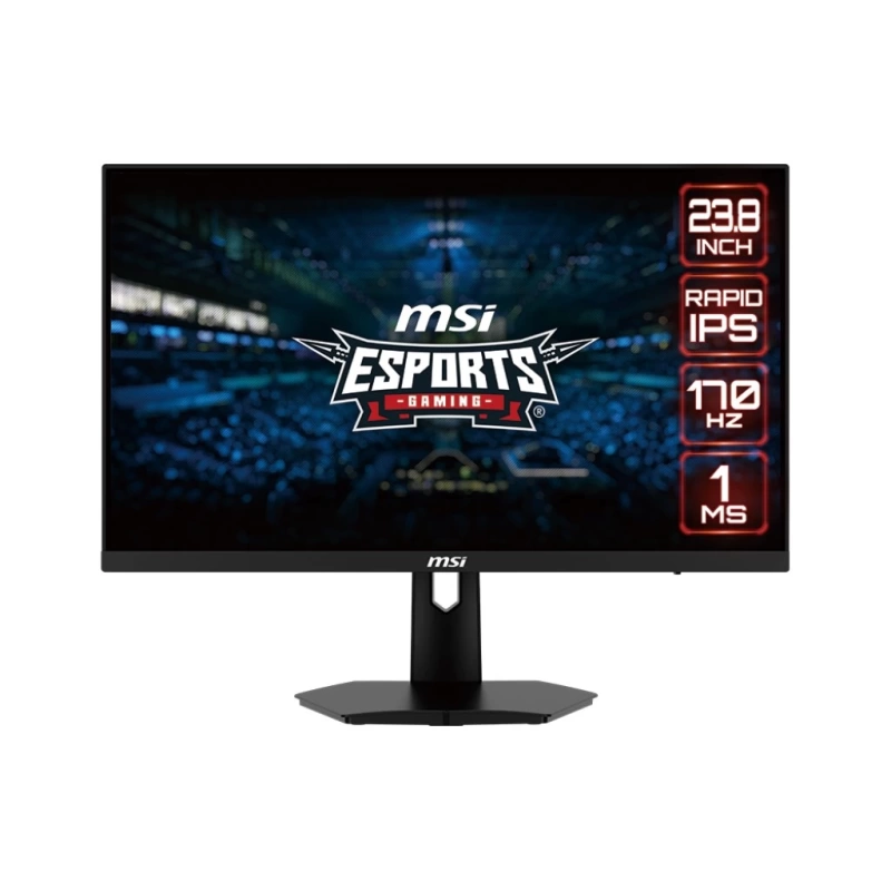 MSI 23.8 G244F 1920x1080 (FHD) 16:9 FLAT RAPID IPS 170HZ 1MS FREESYNC PREMIUM GAMING MONITOR