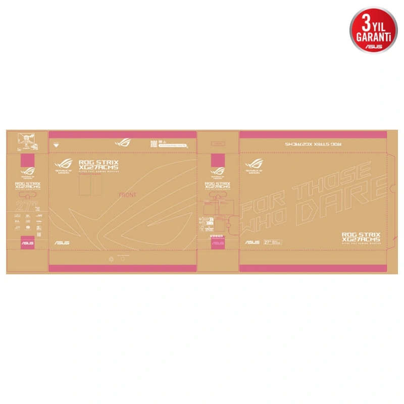 27 ASUS ROG STRIX XG27ACMS 0.3MS 320HZ(OC) HDMI DP WQHD FAST IPS GAMING