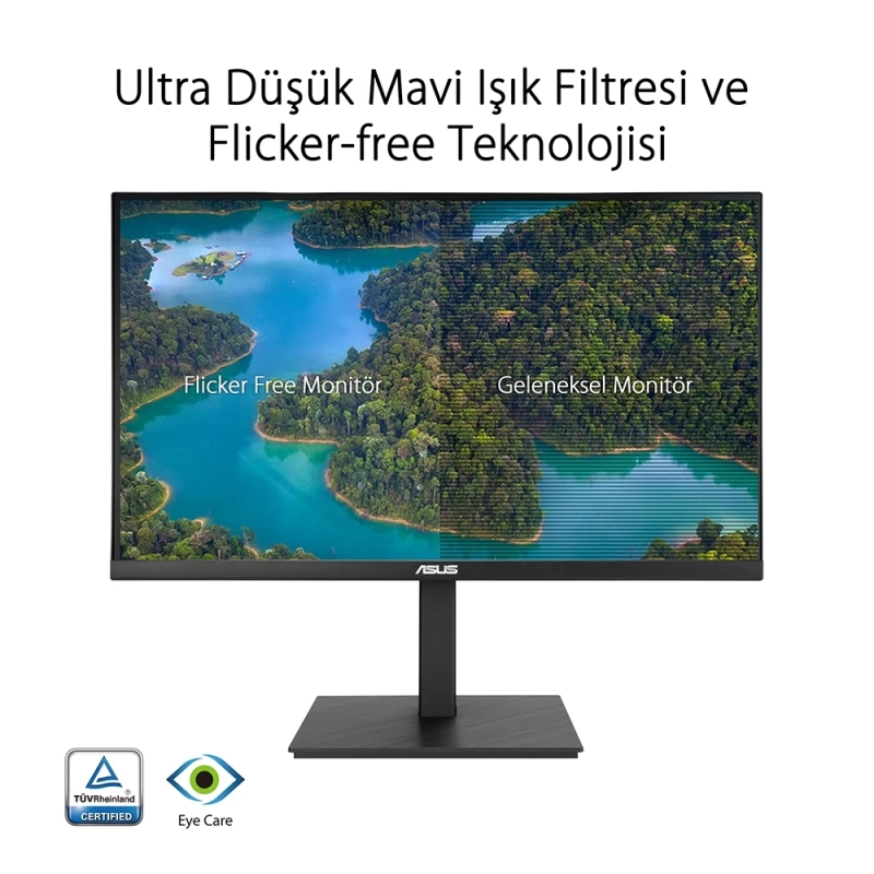 27 ASUS VA27AQSB QHD IPS 1MS 75HZ HDMI DP