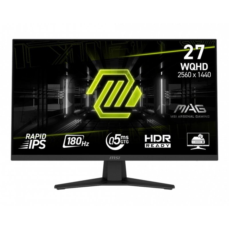 27 MSI MAG 274QF 0.5MS 180HZ 2K WQHD ADAPTIVE SYNC IPS GAMING