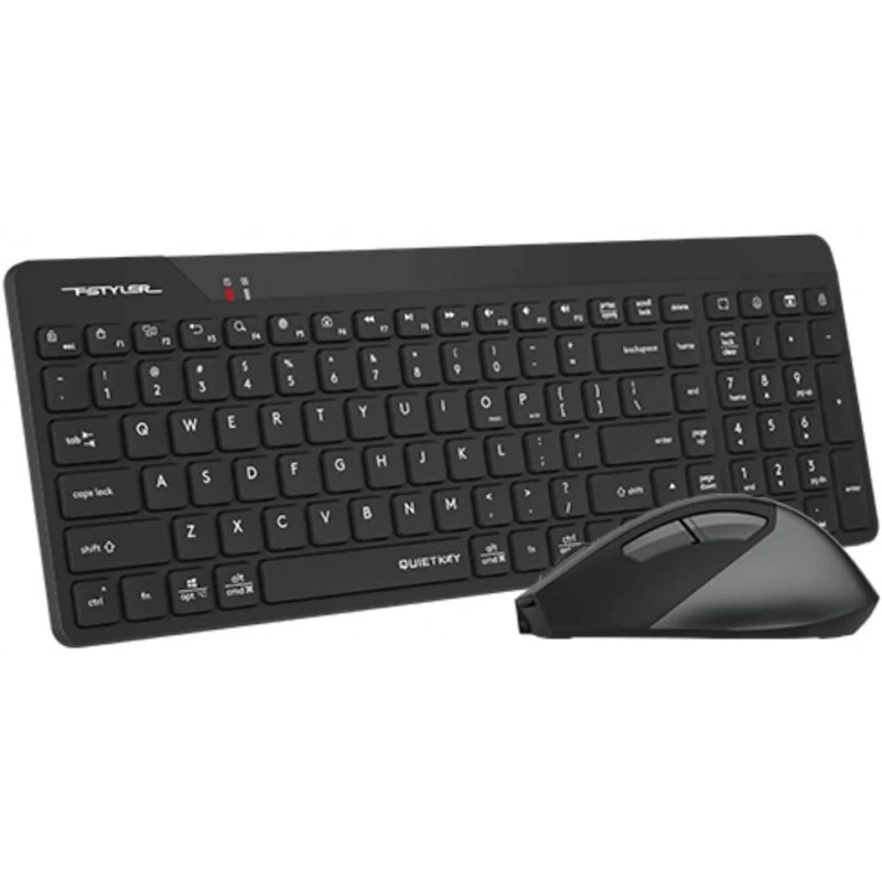 A4 TECH FG2400 Q 2.4 GHZ AİR2 SİYAH KLAVYE+MOUSE