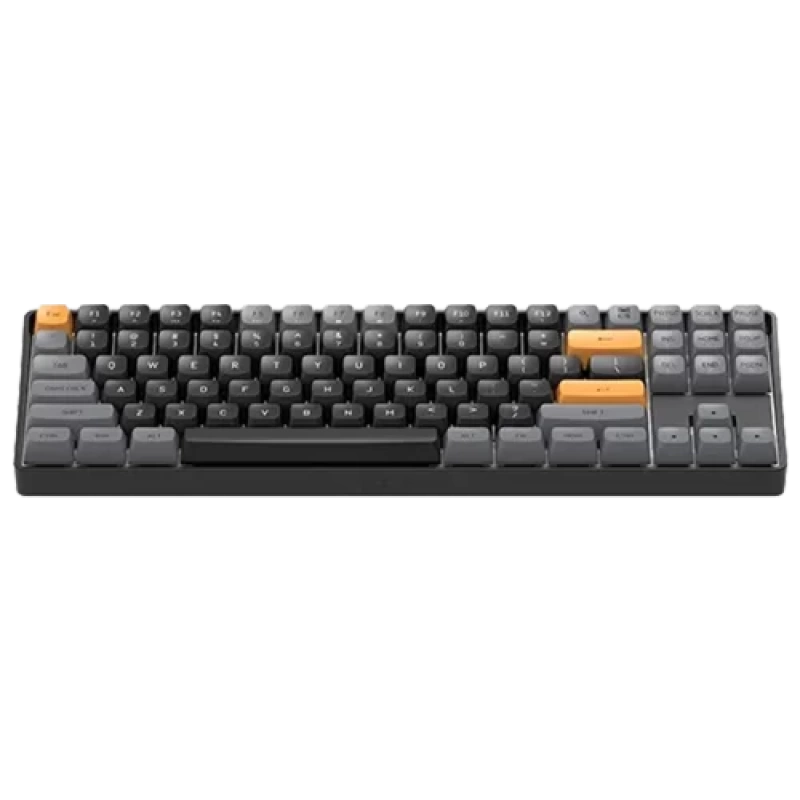 Aigo A87 Brown Sugar Yellow Switch İngilizce Kablolu/Kablosuz Mekanik Klavye