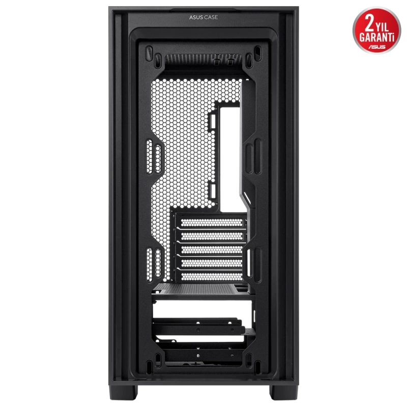 ASUS A21 360 MM SOĞUTUCU ALANI, 380 MM UZUNLUĞA KADAR EKRAN KARTI VE STANDART ATX PSU DESTEKLİ GİZLİ KABLO BÖLMELİ MICRO-ATX KASA
