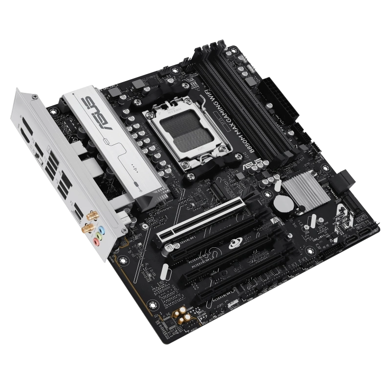 ASUS B850M MAX GAMING WIFI AM5 DDR5 8000MHZ(OC)  mATX HDMI ANAKART