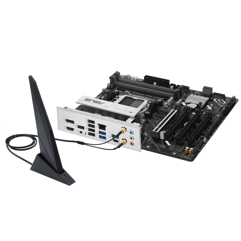 ASUS B850M MAX GAMING WIFI AM5 DDR5 8000MHZ(OC)  mATX HDMI ANAKART