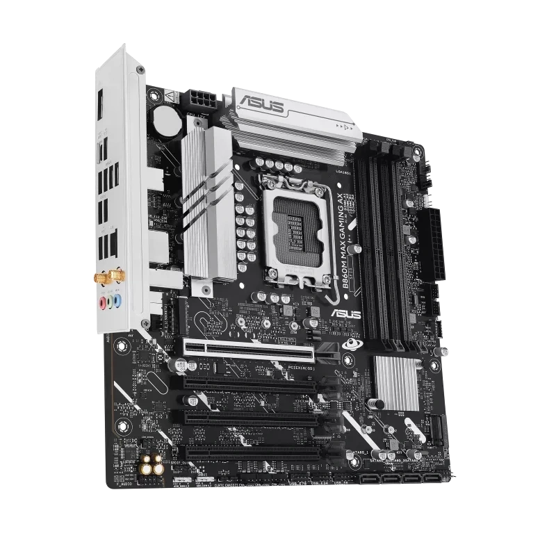 ASUS B860M MAX GAMING AX INTEL SOKET 1851 ANAKART