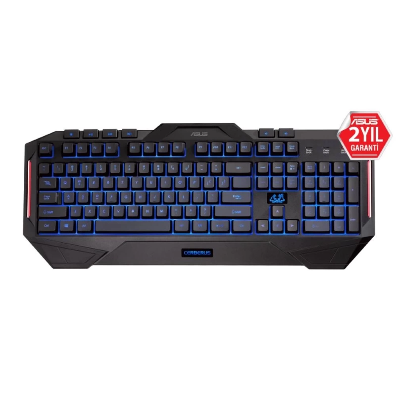 Asus Cerberus Usb Led Aydınlatmalı Sıvıya Dayanıklı Oyuncu Klavyesi