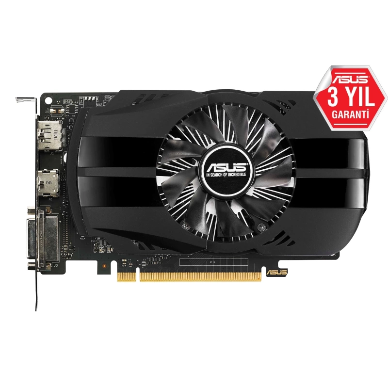 ASUS GeForce GTX1050 Ti GDDR5 4GB 128Bit NVIDIA Ekran Kartı (PH-GTX1050TI-4G)