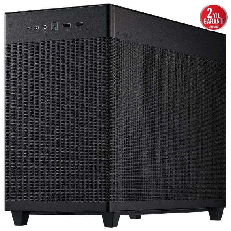 ASUS PRIME AP201 TEMPERED GLASS SİYAH KASA