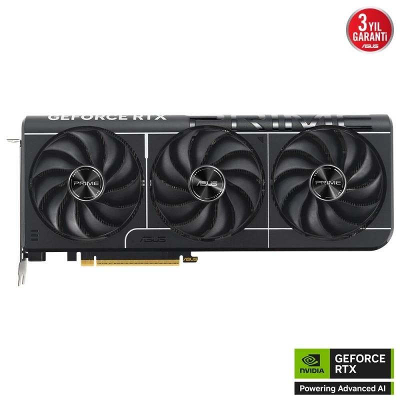 ASUS PRIME GEFORCE RTX 5070 Ti 16GB PRIME-RTX5070TI-O16G GDDR7 OC EDITION 256 BIT GAMING EKRAN KARTI