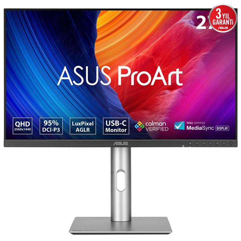 ASUS PROART PA278CFRV 27  5MS 100HZ 2K PIVOT IPS