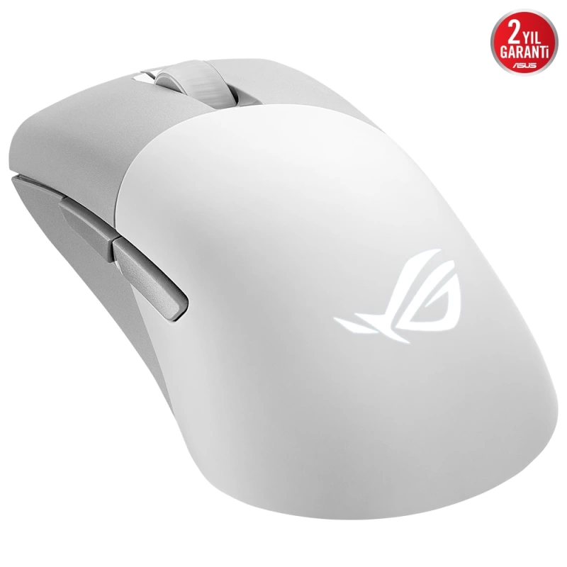 Asus Rog Keris Wireless Aimpoint White 36.000 Dpi Oyuncu Mouse ROG-KERIS-AIMPOINT-WHITE
