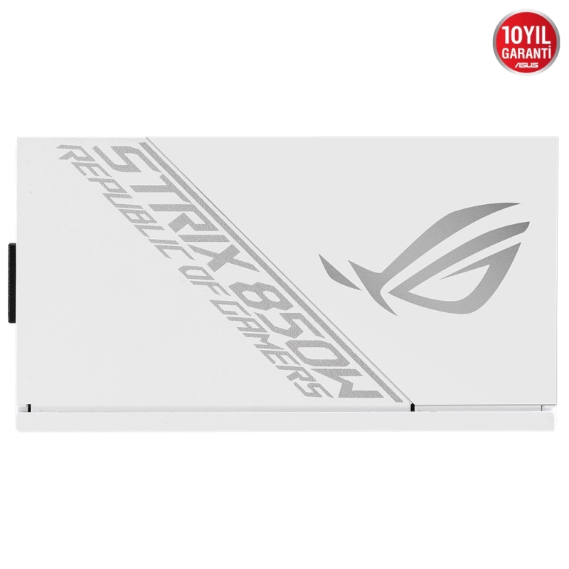 ASUS ROG-STRIX-850G BEYAZ 80 PLUS GOLD 850W MODÜLER GÜÇ KAYNAĞI JAPON KAPASİTÖRLER 10 YIL GARANTİ