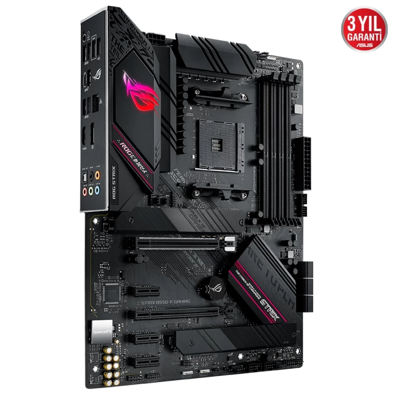 Asus Rog Strix B550-F Gaming 4600mhz(OC) Aura Snyc RGB M.2 ATX AM4 Anakart ROG-STRIX-B550-F-GAMING