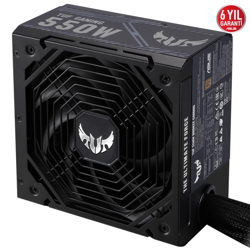 Asus Tuf Gaming 550w 80+ Bronze Güç Kaynağı 6 Yıl Garanti (TUF-GAMING-550B)