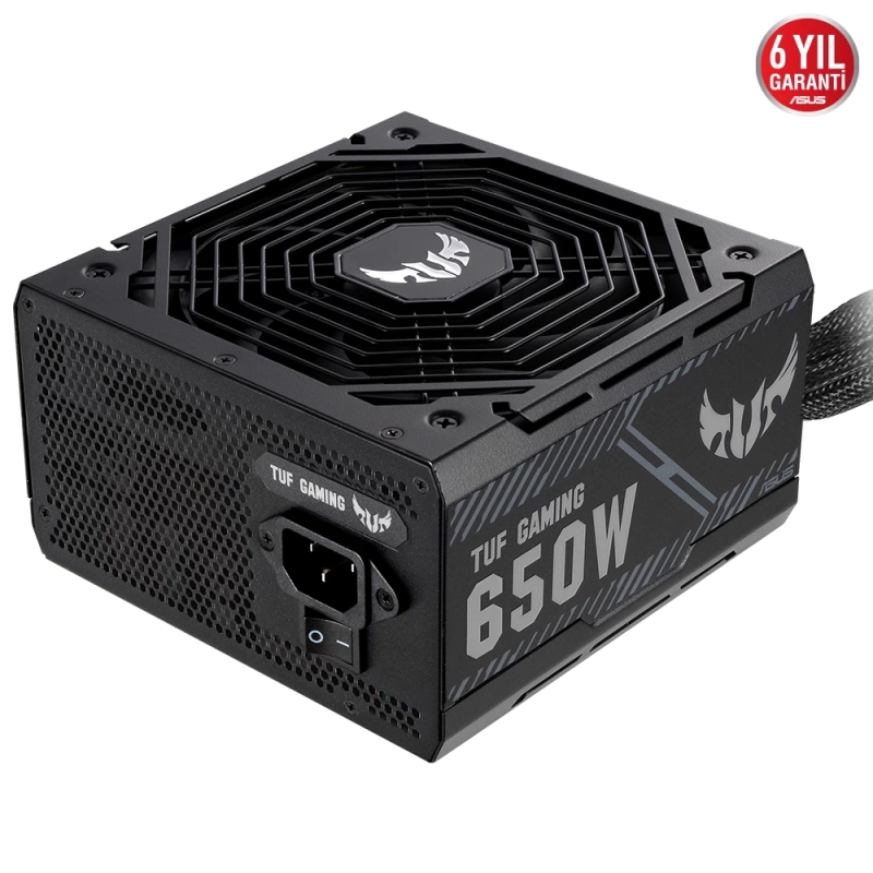 ASUS Tuf Gaming 650w 80+ Bronze Güç Kaynağı 6 Yıl Garanti (TUF-GAMING-650B)
