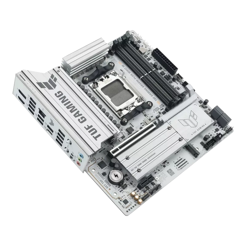 ASUS TUF GAMING B850M-PLUS WIFI 7 AMD ANAKART BEYAZ