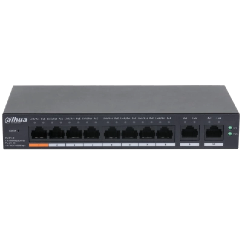 DAHUA CS4010-8ET-60 8XFE- 2XGE YÖNETİLEBİLİR POE SWITCH