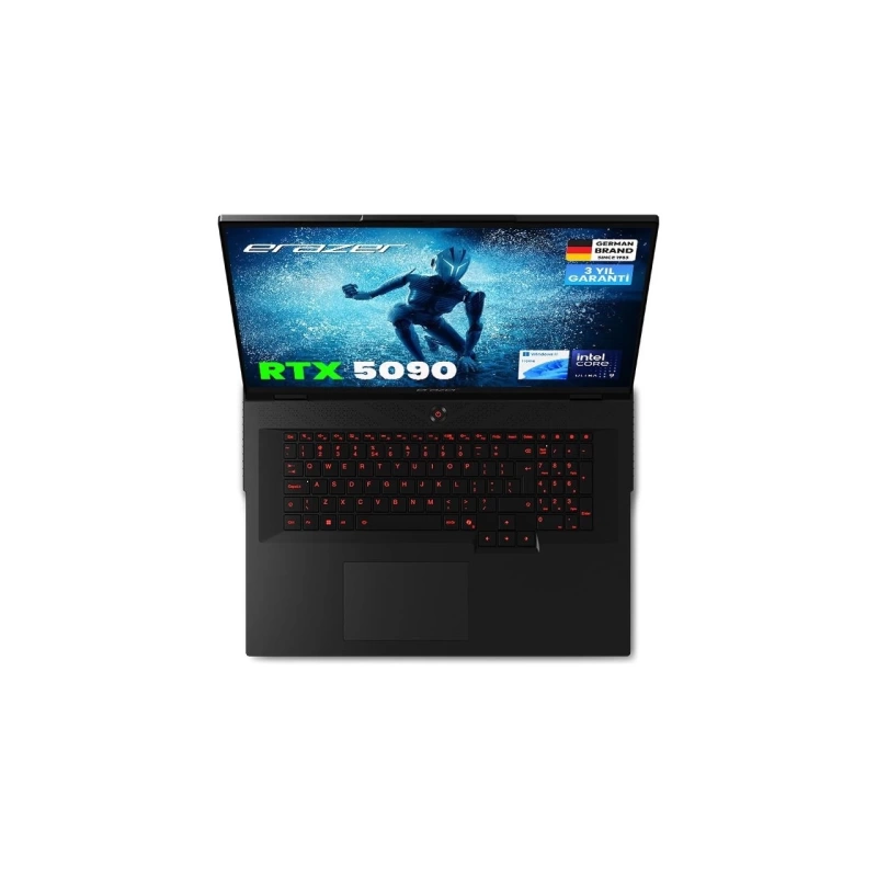 Erazer Beast 18 X1 MD62729 Intel Ultra 9 275HX 64GB Ram 4TB SSD RTX5090 18 240Hz Qhd+ IPS W11H Oyuncu Laptop