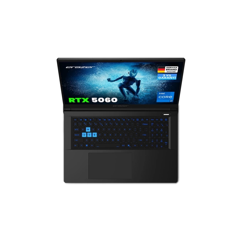 Erazer Defender 17 P1 MD600007 Intel Core I7 13620H 16GB Ram 1tb SSD RTX5060 17.3 144Hz IPS Fhd Freedos Oyuncu Laptop