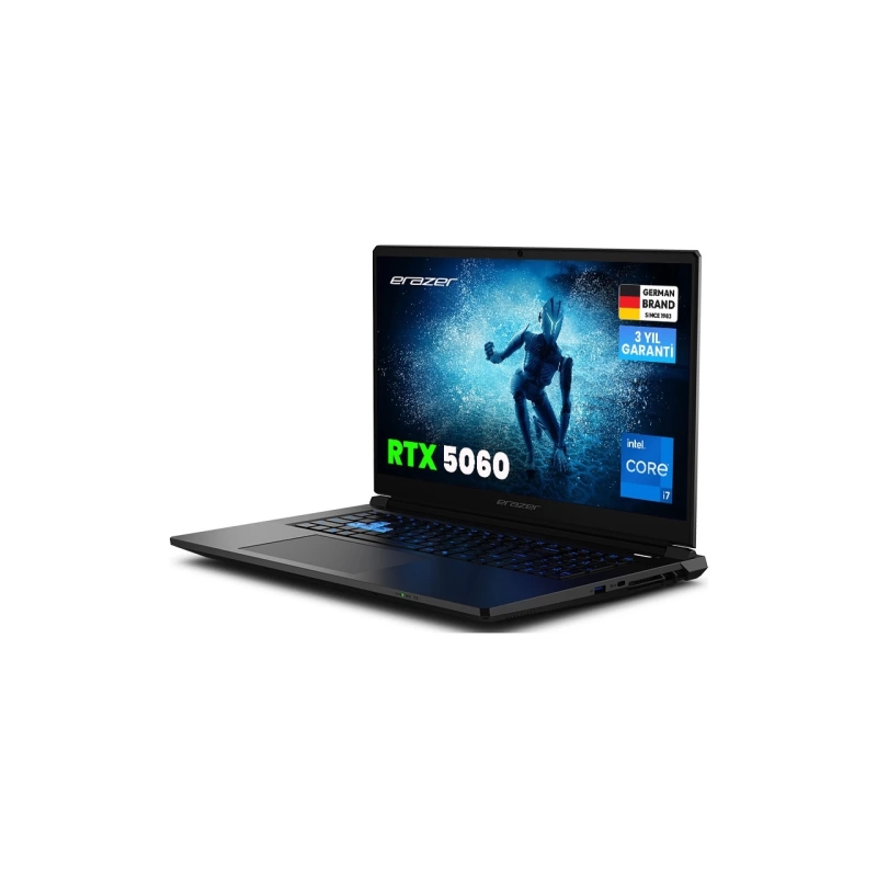 Erazer Defender 17 P1 MD600007 Intel Core I7 13620H 16GB Ram 1tb SSD RTX5060 17.3 144Hz IPS Fhd Freedos Oyuncu Laptop