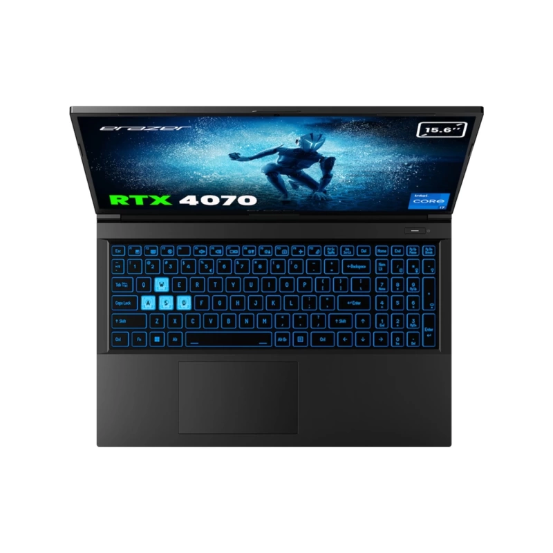 Erazer Deputy P60 MD62684 Intel Core i7 12650H 16GB 1TB SSD RTX4070 Freedos 15.6 FHD 144Hz Taşınabilir Bilgisayar